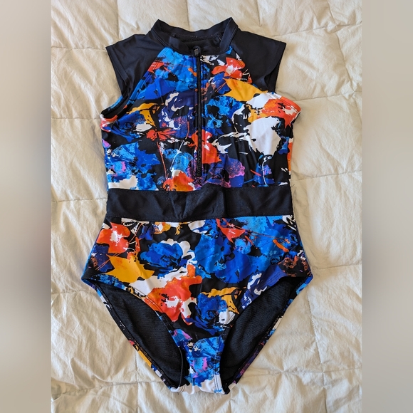 Funky One Piece Swimsuit - Picture 2 of 6